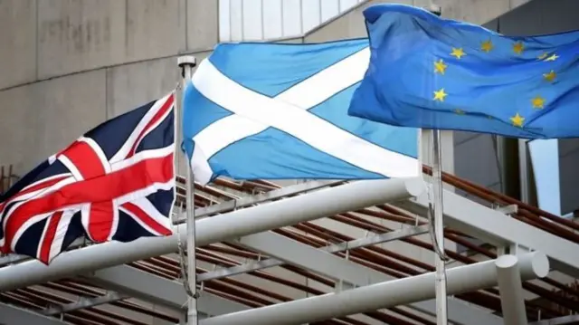 Holyrood flags