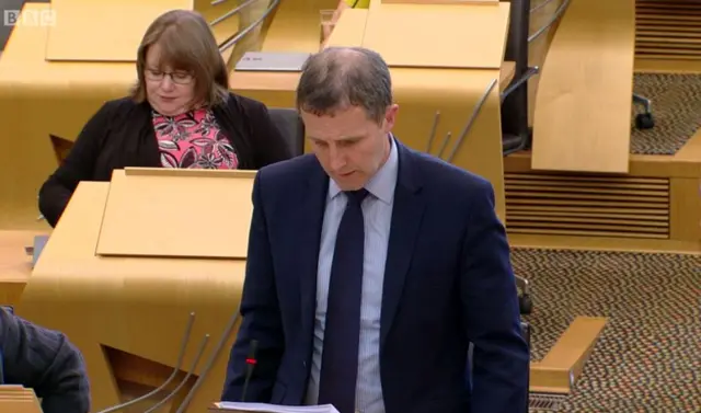 Justice Secretary Michael Matheson