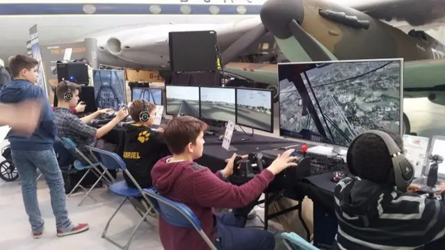 Flight simulators