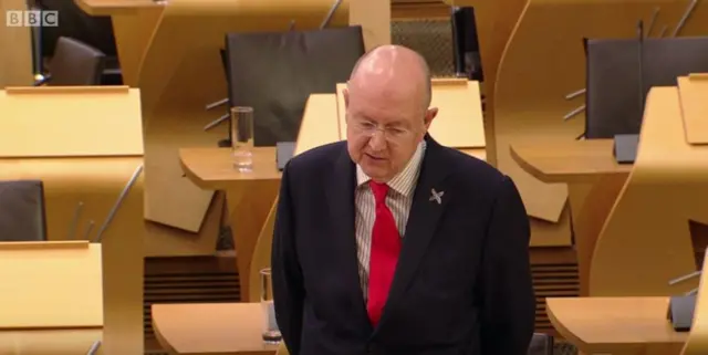 Tory MSP Bill Bowman