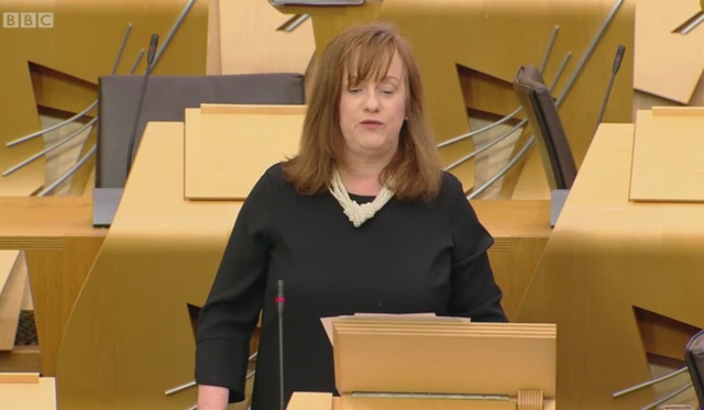 SNP MSP Joan McAlpine