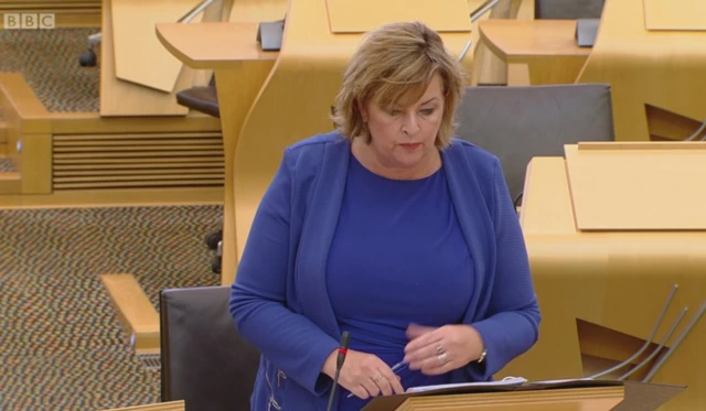 Culture Secretary Fiona Hyslop