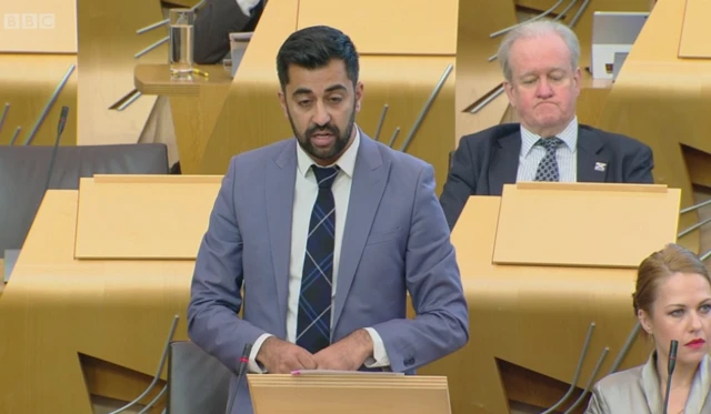 Transport Minister Humza Yousaf