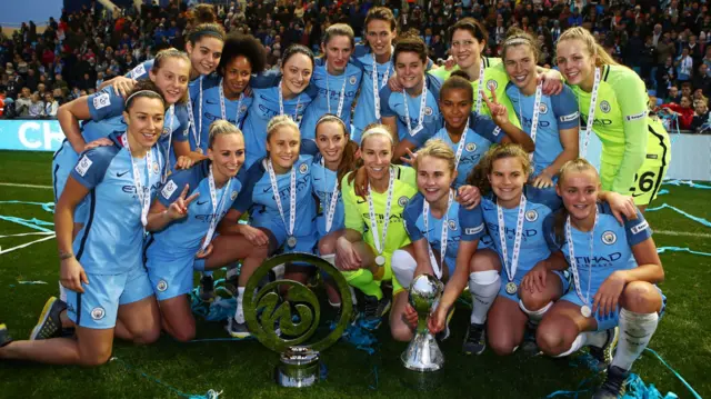 Man City win WSL 1 title