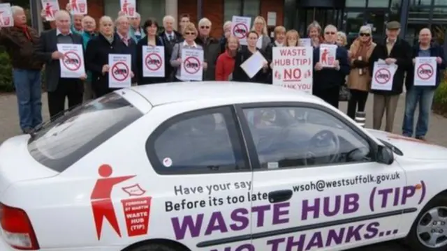 Protesters in 2015