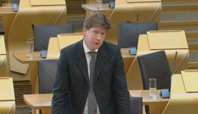 Tory MSP Alexander Burnett