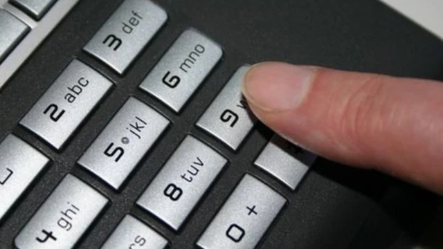 Phone keypad