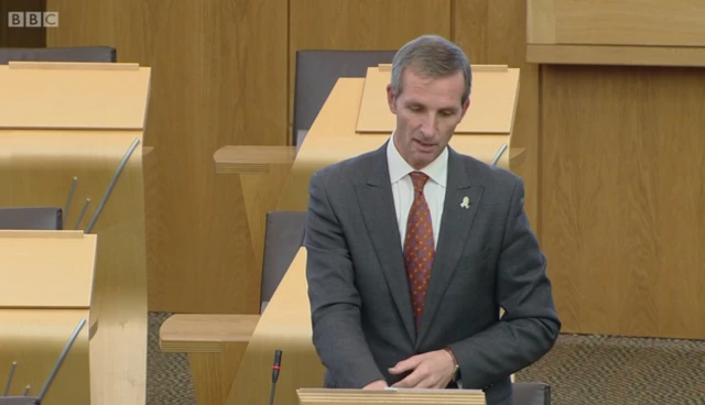 Lib Dem MSP Liam McArthur