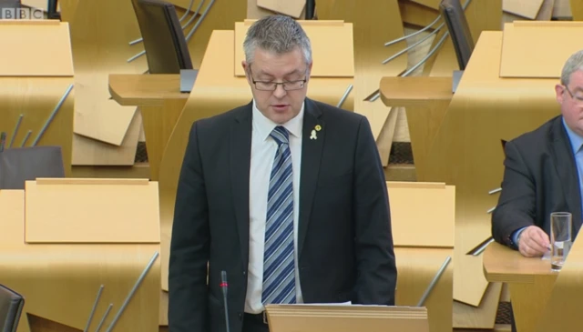 SNP MSP Stuart McMillan