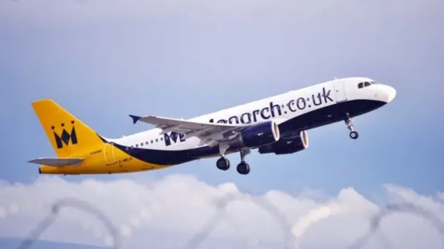 Monarch Airline aeroplane