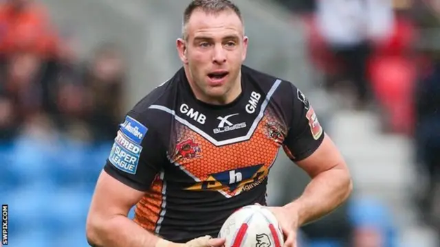 Castleford prop Andy Lynch