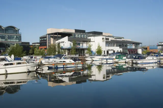 The main building of the University of Lincoln