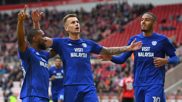 Cardiff celebrate