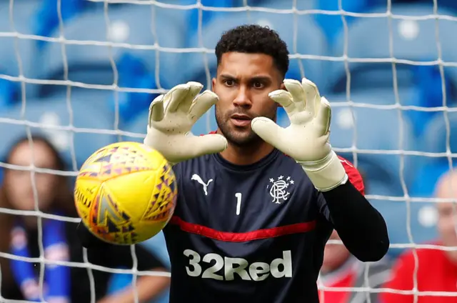 Rangers goalkeeper Wes Foderingham