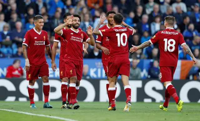 Liverpool celebrate