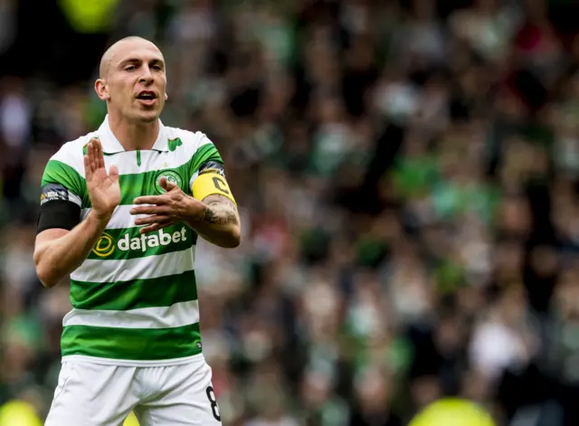 Celtic captain Scott Brown