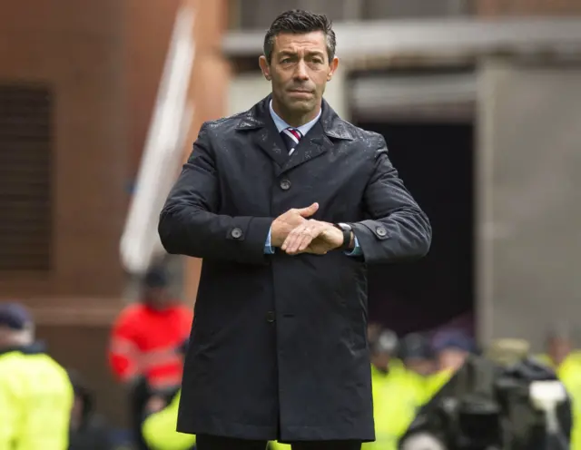 Rangers manager Pedro Caixinha