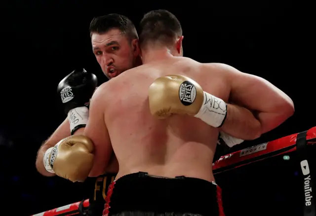 Hughie Fury and Joseph Parker