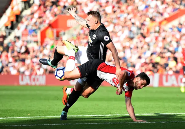 Phil Jones and Shane Long