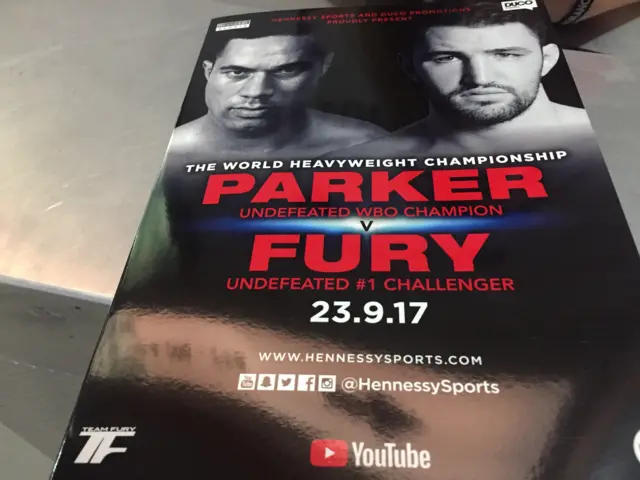 Parker v Fury programme