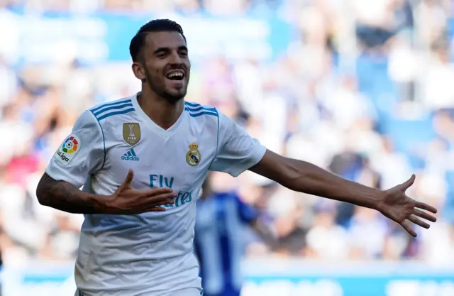 Ceballos celebrates