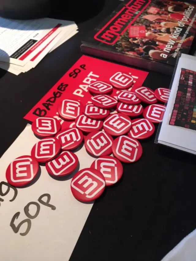 Momentum badges