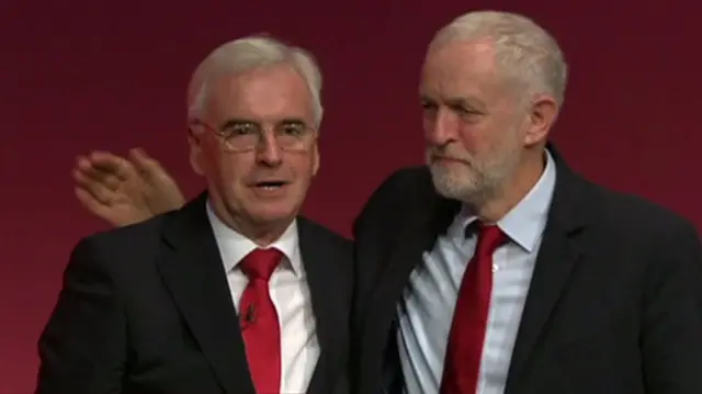 John McDonnell and Jeremy Corbyn