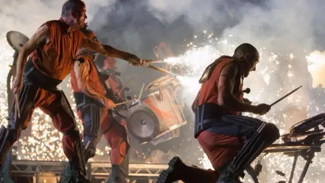 Clash of Drums at Eastside park