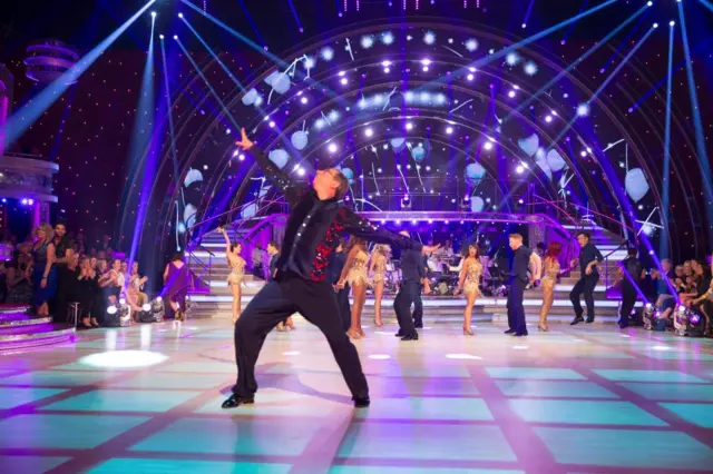 Rev rich on Strictly