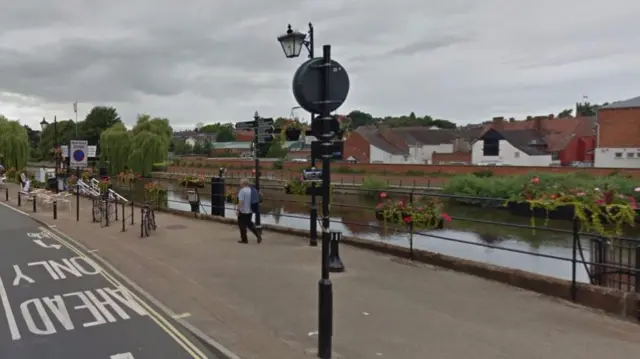 River in Shrewsbury