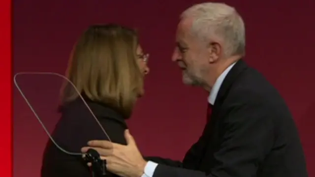 Naomi Klein and Jeremy Corbyn