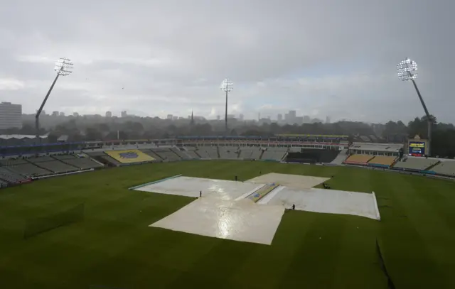 Edgbaston rain