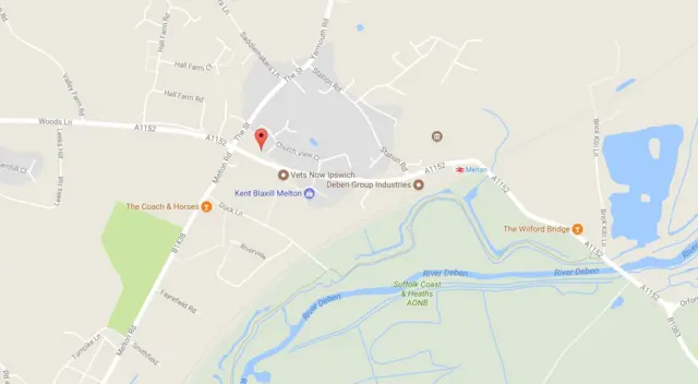 Google map of Melton