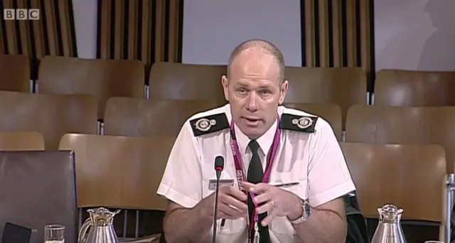 Scottish Fire and Rescue Service assistant chief officer David McGown