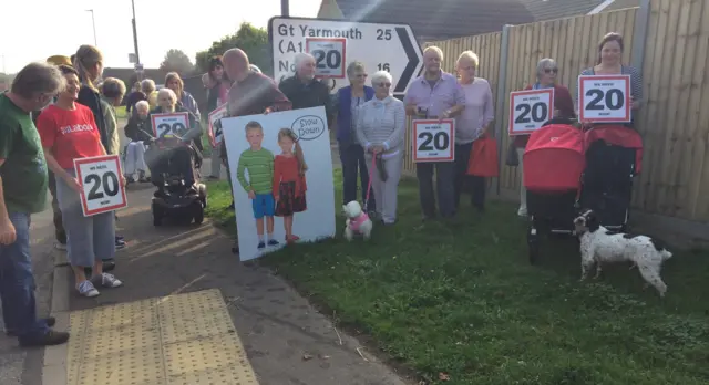 Residents speed campaign