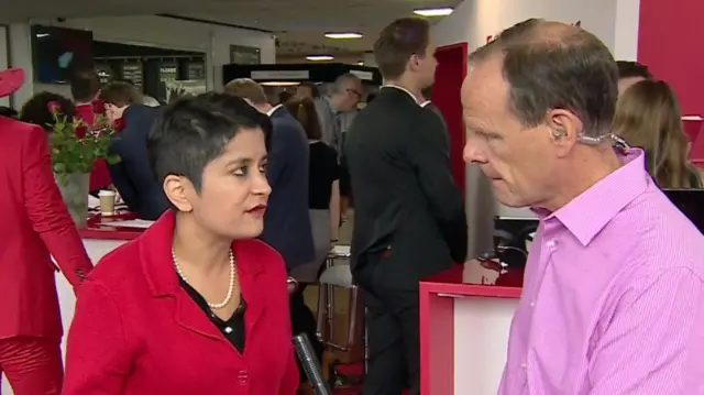 Baroness Chakrabarti and Norman Smith