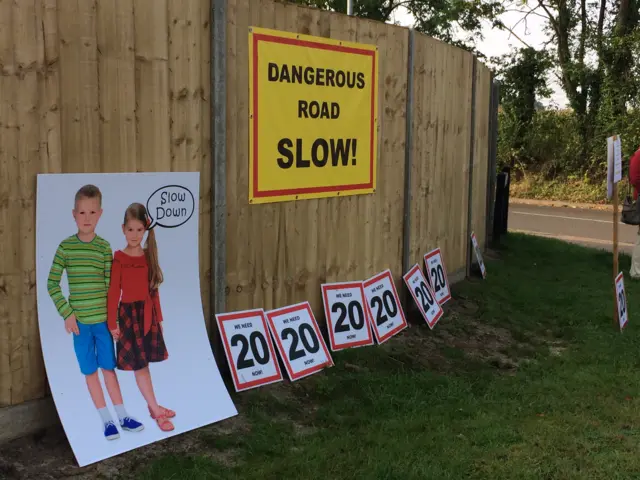 Residents speed campaign