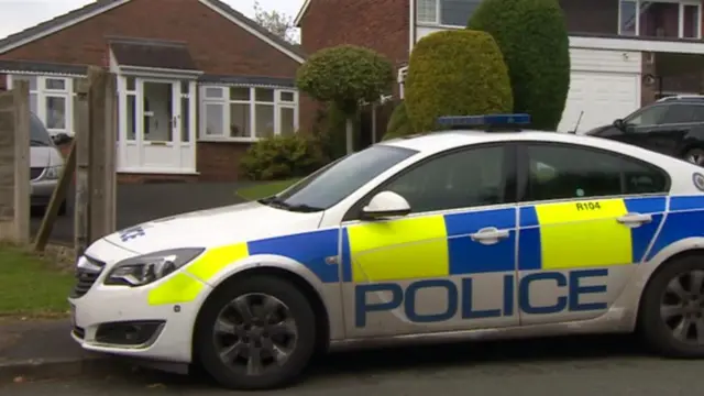 House in Linforth Drive, Streetly where the body of James Barnes was found