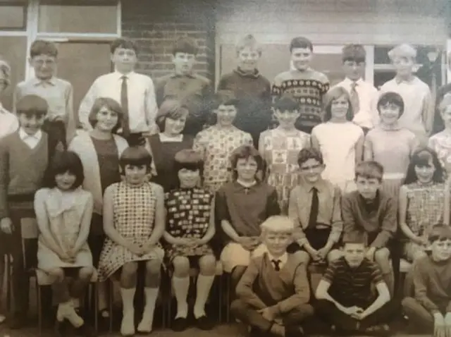 Pupils at Worsborough Common Primary in 1967