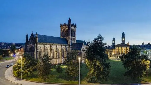 Paisley Abbey is a former monastery which dates back to the 12th century