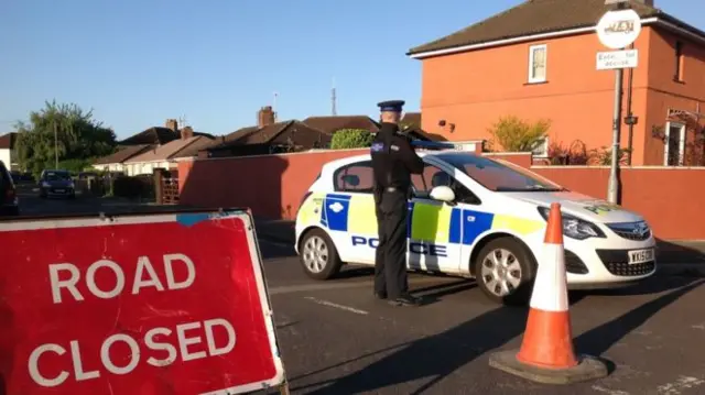 Emergency services were called to the blaze in Hastings Close in Bedminster