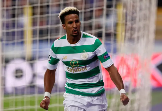 Scott Sinclair celebrates