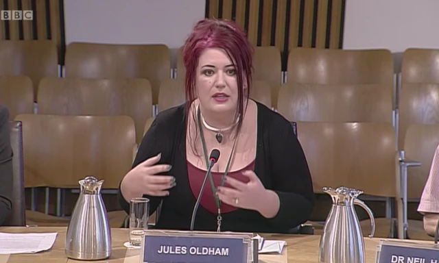 Jules Oldham from Homeless Action Scotland