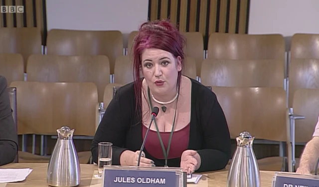 Jules Oldham from Homeless Action Scotland