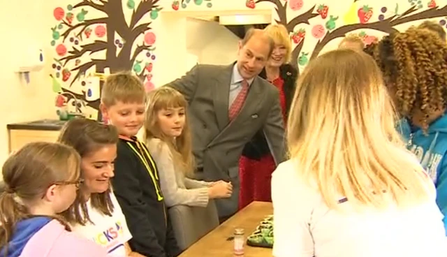 Prince Edward in Ashbourne