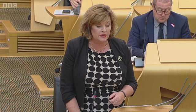 Culture Secretary Fiona Hyslop