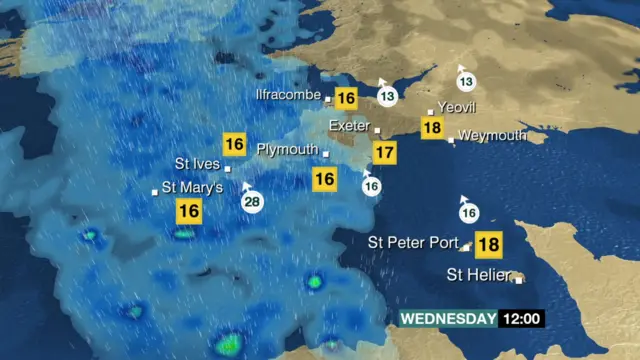 Weather map
