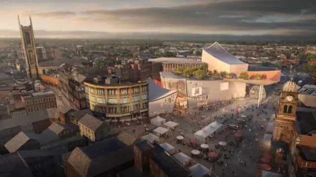 Artist impression of Assembly Rooms replacement