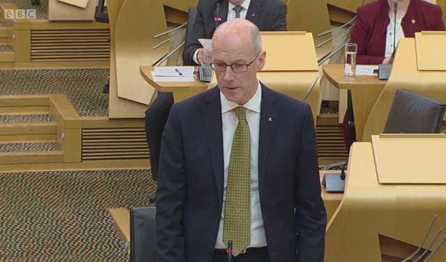 Education Secretary John Swinney