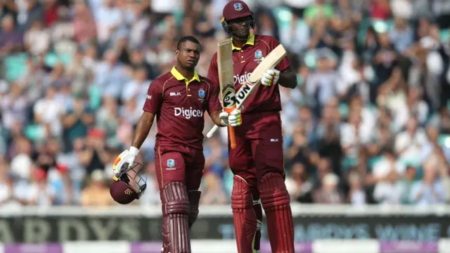 Evin Lewis and Jason Holder